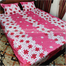 Digital Home Tex Cotton 8.5/7.5 Feet Double Size Bedsheet With Two Pillow Covers image