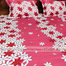 Digital Home Tex Cotton 8.5/7.5 Feet Double Size Bedsheet With Two Pillow Covers image