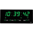 Digital LED Wall Clock And Large Display XY-3615 (Green) image