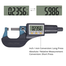 Digital Micrometer 0 25mm With Large Display image