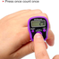 Digital Tasbih Tally counter with LED light Digital Led Tasbeeh Finger counter image