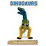 Dinosaur Toy Washable Hard Rubber Dinosaur Models for Kids image