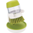 Dishwasher Soap Dispensing Palm Brush With Storage Stand image