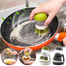Dishwasher Soap Dispensing Palm Brush With Storage Stand image