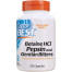 Doctor's Best Betaine HCI Pepsin and Gentian Bitters, Digestive Enzymes for Protein Breakdown and Absorption, Prevent Occasional Gas, USA -286725365 image