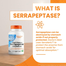 Doctor's Best High Potency Serrapeptase 120,000 SPU 90 Veggie Capsules -463254893 image