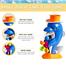 Dolphin Bath Toys image