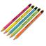 Domes Neon Rubber Tipped Graphite Pencils image