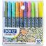 Doms Metallic Brush Pen (10 Assorted Shades) image