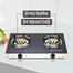 Double Glass Auto Gas Stove 27 Gr Lpg image