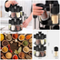 Double Layer Spice Rack Set of 12 Pcs 360' Rotatable Tray image