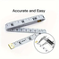 Double Scale Sided Soft Measuring Tailor Tape (60 Inch) - 1 Pcs image