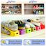 Double Shoe Rack Storage - 4 Pcs Creative Shoe Frame Slots for Space Saver, Organizer, image