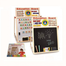 Buy Double Sided Educational Multipurpose Writing Board Midiam With Tom and Jerry Random Key Ring (Any One) FREE image