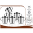 Double Wall Stainless Steel Tea And Coffee Cups Set 6pcs image