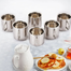 Double Wall Stainless Steel Tea And Coffee Cups Set 6pcs image