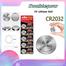Doublepow CR2032 3V Button Cell Coin Lithium Battery - 5 Pcs image