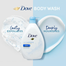 Dove Gentle Exfoliating Nourishing Body Wash 550 ml image