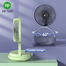 Dp-7637 Rechargeable Automatic Rotating Mini Table Desk Fan image