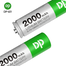 DP Lithium 2000mAh 18650 Rechargeable Battery 3.7V 1Pcs image