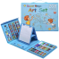 Drawing Art Set Painting Drawing Supplies 208 Pcs (Blue Color Box) image