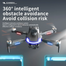 Drone CZ20 Foldable Drone with HD Camera ,Brushless Motor, RC Quadcopter, for Adults and Kids Gifts，Toys，2 Batteries image