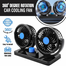 Dual Head Car Dashboard Fan – 360 Degree Rotating USB Cooling Fan (12V) image