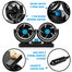 Dual Head Car Dashboard Fan – 360 Degree Rotating USB Cooling Fan (12V) image