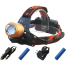 Dual Light Source Zoom Headlamp With Rechargeable Battery-Model-T6 image