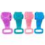 Dual Sided Body Washing Silicone Bath Belt - 1 Pcs image