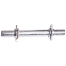 Dumbbell Bar 10 Inch - Silver image