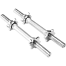 Dumbbell Stick - Silver 12 Inch 2 Pcs image