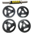Dumbbell with 11 Inch Stick Plus Grip - Black image