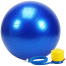 Durable PVC Yoga Ball For Home Gym 75cm- Plain (multicolor). image
