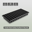 Durable Plastic Seeding Tray Black (72 Big Cell) image