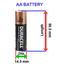 Duracell Plus Lr6 Mn1500 Alkaline Aa Batteries Bundle Of 2Pcs image