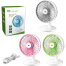 Duration Power DP-7625 Rechargeable Small Table Fan image