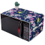 Dustproof Oven Cover – Beautiful Multicolor Printed Microwave Dust Protector- Multicolor image