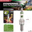 E3 High Performance 10mm Motorcycle Spark Plug E3.38 Long Thread Raw Performance 1 Piece image