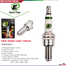E3 High Performance 10mm Motorcycle Spark Plug E3.38 Long Thread Raw Performance 1 Piece image