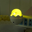 EU Plug Duck Owl Wall Socket Light Control Sensor LED Night Light Bedroom lamp image