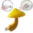 EU US Plug LED Night Light Mushroom Wall Socket Lights Lamp for Bedroom Home Decoration Light-controlled Sensor lamp image