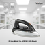E. Iron Model No. VIS SEI 005 (Black) image