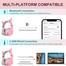 Edifier Hecate Cat Wireless Gaming Headphone - Pink image