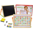 6-in-1 Wooden Magnetic Board with ABC Alphabet Puzzle image