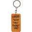 Ektai Matha Tao Abar Noshto Hand-Painted Wooden Keyring image