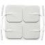 Electrode Pads for Electric Tens Acupuncture Digital Therapy Machine 5x5 cm image