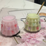 Elegant Fairy Cup Borosilicate Glass Mug with Handle Transparent Coffee Cup Heat-Resistant Drinkware for Home Office Milk Tea image
