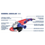 Emtop EAGR20073 Angle Grinder (2000W) image