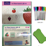 Erasable Fruits Related Drawing Book image